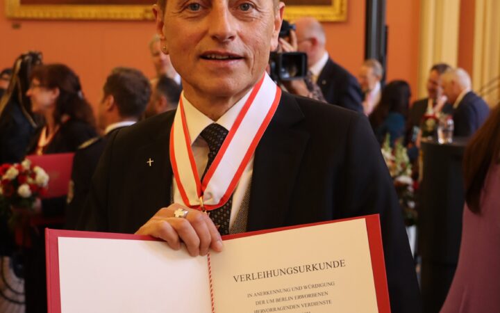 Ein Orden für unsere gemeinsame Arbeit